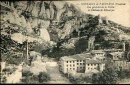 84-VAUCLUSE-FONTAINEDEVAUCLUSE   CHATEAU DE PETRARQUE   NON  ECRITE ‹(•¿• )› - Autres & Non Classés