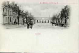 85-VENDEE-LA ROCHE SUR YON    LA GARE   ECRITE ‹(•¿• )› - La Roche Sur Yon