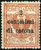 ITALIA, ITALY, TERRE REDENTE, TRENTO E TRIESTE, 1919, FRANCOBOLLO NUOVO (MNH**), Sassone 2 - Trento & Trieste