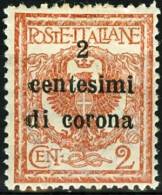 ITALIA, ITALY, TERRE REDENTE, TRENTO E TRIESTE, 1919, FRANCOBOLLO NUOVO (MNH**), Sassone 2 - Trentino & Triest