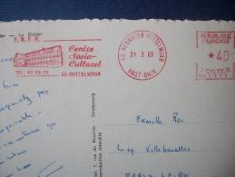 Cachet Centre Socio Culturel MITTELWIHR 1969 - Lettres & Documents