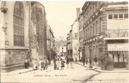 Cpa Laigle Rue Carnot - L'Aigle