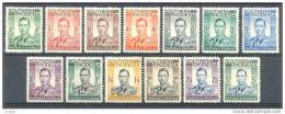 Southern Rhodesia 1937. KGVI Set ½d - 5sh, SACC 42-54*, SG 40-52*. - Rhodésie Du Sud (...-1964)