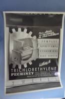 Photo Publicitaire  Trichlorethylene PECHINEY - Fotografia