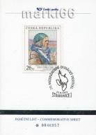 Czech Republic - 2012 - 20th International Pipers Festival - Special Commemorative Sheet With Postmark And Hologram - Storia Postale