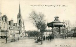 86--VIENNE-- CHATELLERAULT    KIOSQUE A MUSIQUE    NON  ECRITE ‹(•¿• )› - Chatellerault