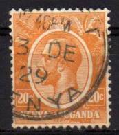 KENYA AND UGANDA - 1922/27 YT 6 USED - Kenya & Oeganda