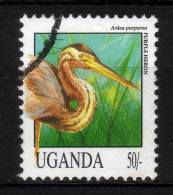 UGANDA - 1992 YT 910 USED UCCELLI BIRDS - Uganda (1962-...)