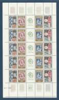 FRANCE FEUILLE DE 5 BANDES NEUF** LUXE Y&T N°1417A   Valeur 11,00 - Volledige Vellen