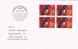 0925. Carta RORSCHACHERBERG (Suiza) 1970. Uber Dom Bodensee - Covers & Documents