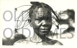 D.R. OF THE CONGO - COSTUMES - HAIRSTYLE - 40S REAL PHOTO PC. - Andere & Zonder Classificatie