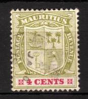 MAURITIUS - 1909/10 YT 134 USED - Mauricio (...-1967)