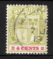 MAURITIUS - 1909/10 YT 134 USED - Mauricio (...-1967)