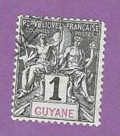 COLONIES FRANCAISES GUYANE TIMBRE N° 30 OBLITERE - Other & Unclassified