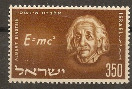 ISRAEL1956 Albert Einstein - Albert Einstein