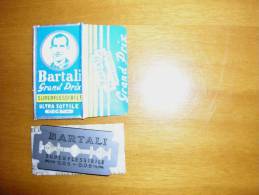 LAMETTA  RAZOR BLADE,HOJA,AFETAR RAZIE (BARTALI BLU' ) - Razor Blades