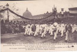 LYON.  _  Pont Wilson, Inauguré Le 14 Juillet 1918 En Presence De S Exc. M Scharp Ambassadeur Des Etats-Unis. Musique De - Inaugurations