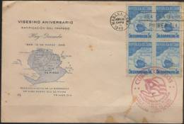 O)1959CUBATWENTIETH ANNIVERSARY OF THE TREATY-RATIFICATION PINE ISLAND, FDC MINT. - FDC