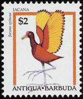 Antigua & Barbuda 1995 Birds Aves Oiseaux  Vogels Northern Jacana  MNH - Ooievaars
