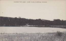 Kansas Elmdale Camp Wood Across The Lake Artvue - Autres & Non Classés