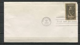 USA 1964 Cover First Day Of Issue Shakespeare - Postal History