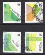 New Zealand 1987 Maori Fibrework Set Of 4 Used - - Gebraucht