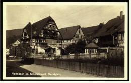 Alpirsbach Im Schwarzwald ,  Marktplatz  -   Ansichtskarte Ca. 1928   (1633) - Alpirsbach