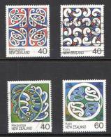 New Zealand 1988 Maori Rafter Paintings Set Of 4 Used - Used Stamps