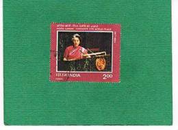 INDIA  -  SG 1151 -  1985  / INDIRA GANDHI COMMEMORATION   -  USED - Used Stamps