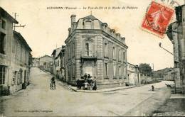 86--VIENNE-- LUSIGNAN    LA FON DE CE / ROUTE DE POITIERS   ECRITE ‹(•¿• )› - Lusignan