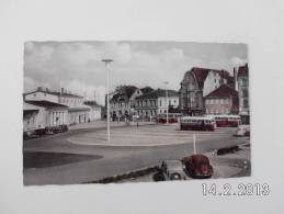 Neumünster. - Partie Am Bahnhof. - Neumuenster