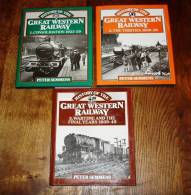 3 Livre - History Of The Great Western Railway ( Train Anglais ) - Spoorweg