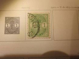 COLLECTION TIMBRES  ANTILLES DANOISES  DEBUT 1902 OBLITERES  AVEC CHARNIERE - Deens West-Indië