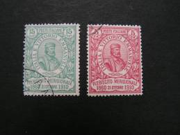 Italy 1910 ,  Napoli Volksabstimmung 97-98 €  280,00 - Oblitérés