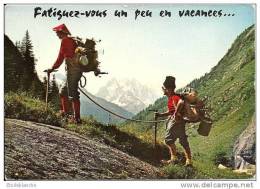 CPM Sport - Escalade En Montagne, Cordée / Fatiguez Vous Un Peu En Vacances ... /  1967 THONES (74) - Escalada