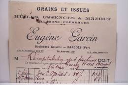 BARJOLS  -EUGENE - GARCIN (n°2) - Agricultura