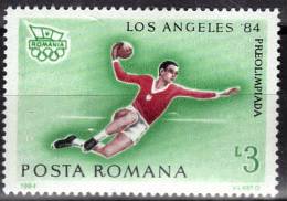 ROUMANIE   N° 3511  **   Jo 1984   Hand Ball - Handbal