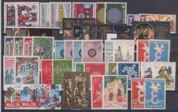 Luxembourg,Netherlands,Malta,Germany,Monaco Europa Cept 21 Complete Series MNH ** - Altri & Non Classificati