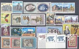 Luxembourg Famous People,fauna,space,architecture 1990/91 MNH ** - Unused Stamps