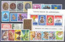 Luxembourg The Complete Year Set 1985 MNH ** - Unused Stamps