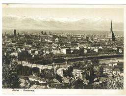 CARTOLINA -  TORINO - PANORAMA -  VIAGGIATA  NEL 1937 - Panoramische Zichten, Meerdere Zichten