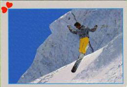 CPM Sport D'hiver, Surf Acrobatique / Montagne / Neige / Alpes / Photo Bodin/Foc / Voyagé Timbre 2004 Colmar - Wintersport
