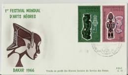 =Kongo 1966 Fdc - FDC