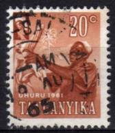 TANGANYIKA - 1961 YT 43 USED - Tanganyika (...-1932)