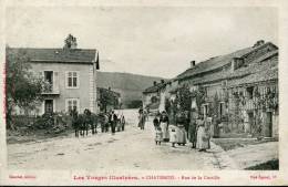 88-VOSGES-CHATENOIS / RUE DE LA CURTILLE/ ATTELAGE    ECRITE ‹(•¿• )› - Chatenois