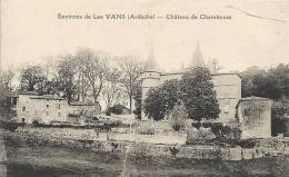 Ardèche- Environs De Les Vans -Château De Chambonas. - Les Vans