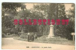 17 - MARENNES - STATUE De Charles Esprit LE TERME - MONUMENT En BRONZE De 1892 -  JARDIN PUBLIC -  DOS VISIBLE - Marennes