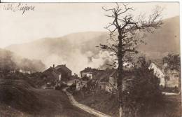 Carte Postale Photo Militaire Allemand - PETITE LIEPVRE (Haut-Rhin)  Village-Feldpost -Guerre 1914-1918 VOIR 2 SCANS - - Lièpvre