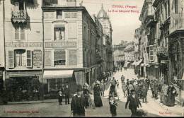 88-VOSGES--EPINAL/ LA RUE LEOPOLD BOURG     ECRITE ‹(•¿• )› - Epinal