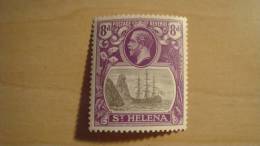 St. Helena  1923  Scott  #86  MH - Saint Helena Island
